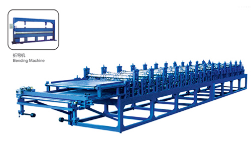 Corrugated Molding Machine for Double Metal Plate